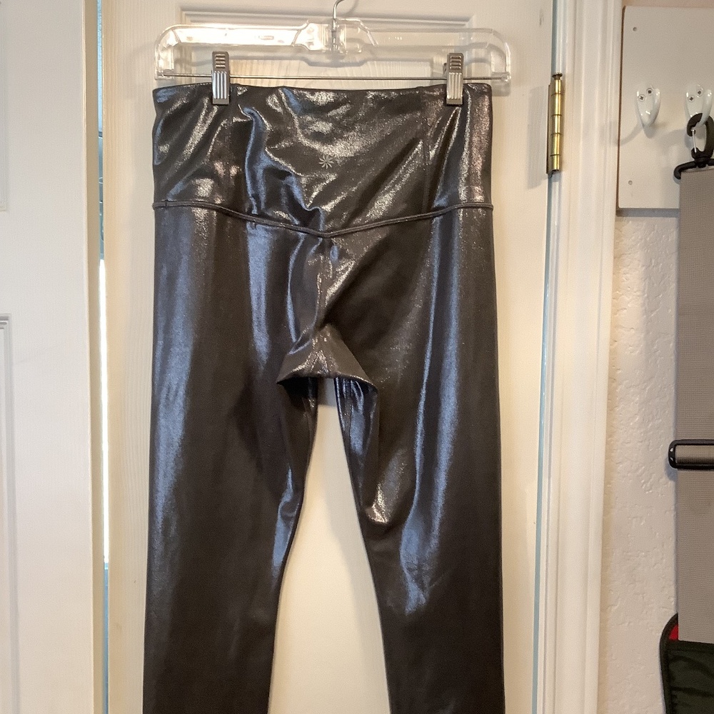 Athleta shiny leggings